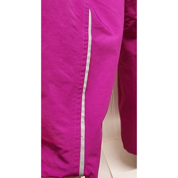 Lands End Womens Squall Hooded Rain Coat Magenta Size XL - Picture 8 of 16